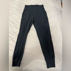 dark gray lululemon align joggers